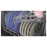 GE Appliances - Top Control with Plastic Interior Dishwasher with Sanitize Cycle and Dry Boost - Stainless Steel