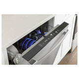 GE Appliances - Top Control with Plastic Interior Dishwasher with Sanitize Cycle and Dry Boost - Stainless Steel