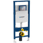 Geberit - Geberit Duofix element for wall-hung WC, 120 cm, with Sigma concealed cistern 12 cm, 6 / 3 liters - Chrome