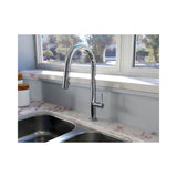 Huntington Brass - Pull-Down Kitchen Faucet, Chrome - Polished Chrome