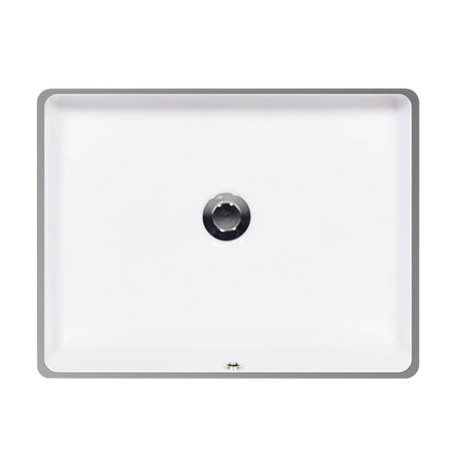 Icera - Karo Medium UM Lavatory White - White