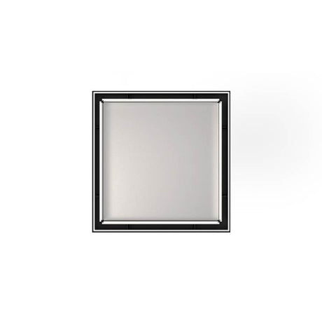Infinity Drain - 5''x5'' LT5 Tile Drain Strainer-2'' Throat in Polished Stainless - Polished Stainless