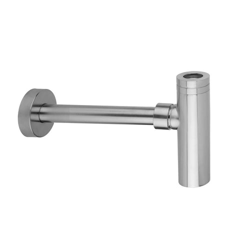 Jaclo - Decorative Round Trap - 1 1/4'' Wall Outlet - Polished Chrome