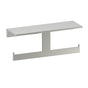 Kartners - BERLIN - Shelf with Toilet Paper Holder-Polished Nickel - Polished Nickel