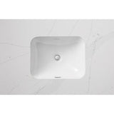 Kallista - Perfect Um Sink, Soft Rectangle - Stucco White