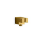Kohler - Statement Wall-mount handshower holder with supply elbow and check valve - Vibrant Brushed Moderne Brass