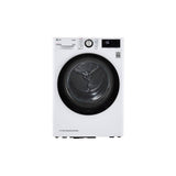 LG Appliances - 4.2 cu.ft. 24'' Compact Front LED Display with Dial-A-Cycle, Winkle Care, Ventless condensing system, White - White