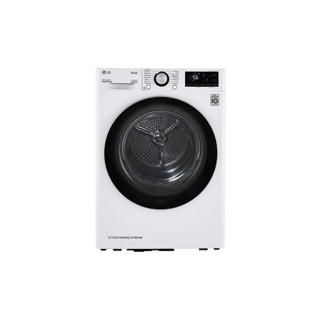 LG Appliances - 4.2 cu.ft. 24'' Compact Front LED Display with Dial-A-Cycle, Winkle Care, Ventless condensing system, White - White