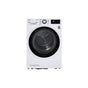 LG Appliances - 4.2 cu.ft. 24'' Compact Front LED Display with Dial-A-Cycle, Winkle Care, Ventless condensing system, White - White