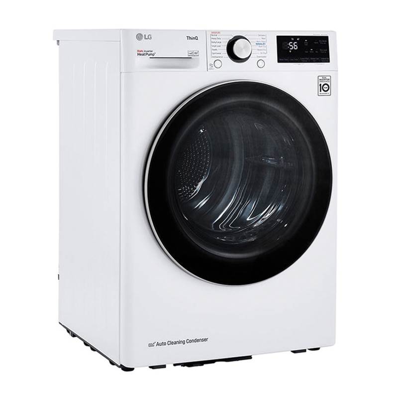 LG Appliances - 4.2 cu.ft. 24'' Compact Front LED Display with Dial-A-Cycle, Winkle Care, Ventless condensing system, White - White