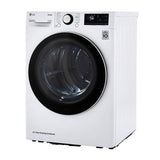 LG Appliances - 4.2 cu.ft. 24'' Compact Front LED Display with Dial-A-Cycle, Winkle Care, Ventless condensing system, White - White