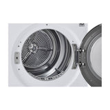 LG Appliances - 4.2 cu.ft. 24'' Compact Front LED Display with Dial-A-Cycle, Winkle Care, Ventless condensing system, White - White