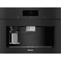 Miele - CVA 7845 - 24'' VitroLine Coffee Plumbed MTouch (Obsidian Black) - Obsidian Black