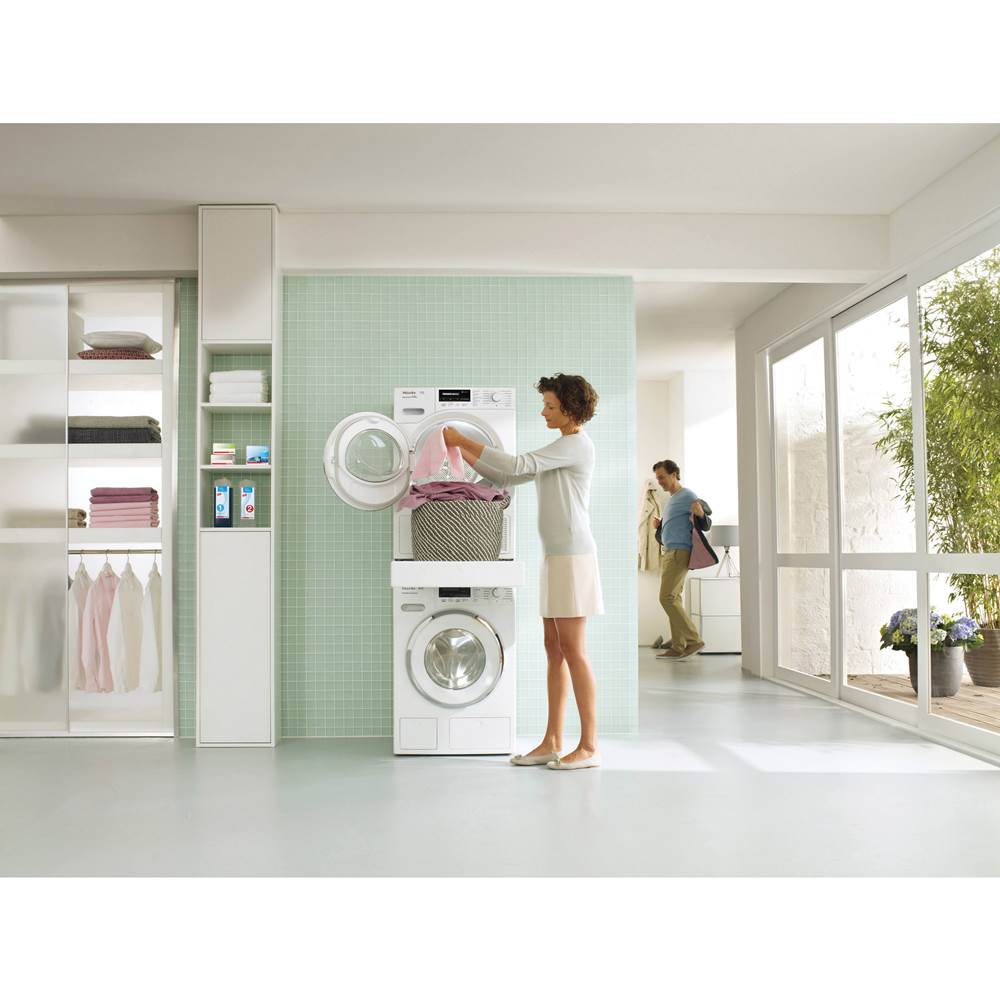 Miele - WTV 512 - W1/T1 Drawer Stacking Kit - Lotus White