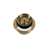 Mountain Plumbing - Classic 1/4 Complete Stopper & Strainer Unit Waste Disposer Trim - Black Nickel