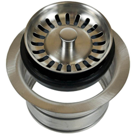 Mountain Plumbing - Classic 1/4 Complete Stopper & Strainer Unit Waste Disposer Trim 1/4 Extended Flange - Champagne Bronze