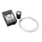 Mountain Plumbing - Round eClassic- Waste Disposer Air Switch with Direct Plug-In - Brushed Stainless Steel
