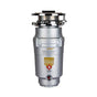 Mountain Plumbing - Perfect Grind ProSelect 5 Waste Disposer 1/4 Continuous Feed 3-Bolt Mount 1/2 HP - No Finish