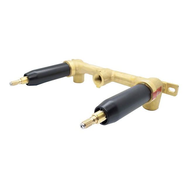 Newport Brass - 2-Valve rough with 1/2'' NPT outlets. - No Finish