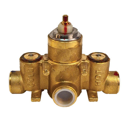 Newport Brass - 3/4'' Thermostatic Rough-in Valve. Temperature control only. Must use with separate stop/volume control. - No Finish