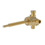 Newport Brass - 1/2'' In-wall diverter valve, 3 function w/ NO off - No Finish