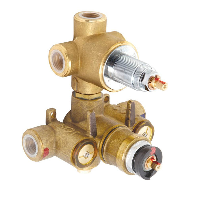 Newport Brass - Luxtherm Luxtherm 1/2 Thermostatic Rough-In (3 Port Shared) - No Finish
