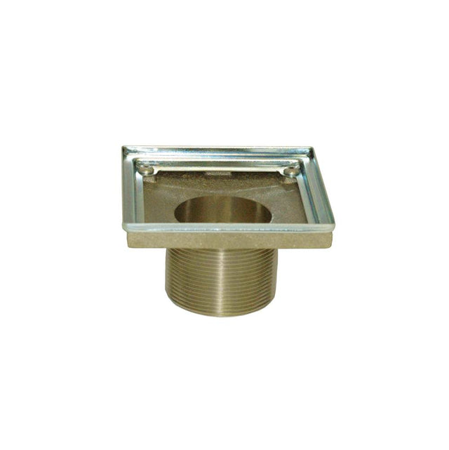 Newport Brass - 4'' Square Shower Drain Throat - No Finish