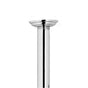 Newport Brass - 12'' Ceiling Mount Arm & Flange - Satin Bronze Pvd