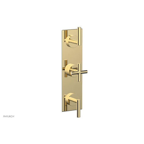 Phylrich - 3 Lever Handle Trim Kit (Ts & Bp) - Polished Brass Uncoated