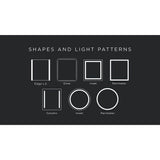 Robern - Vitality Lighted Mirror, 24'' x 40'' x 1-3/4'', Rectangle, Glow Light Pattern, 3000K Temperature (Warm Light), Dimmable, Defogger