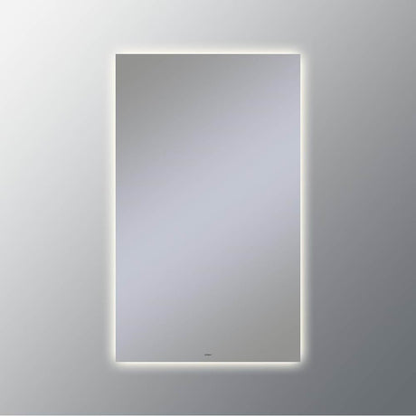 Robern - Vitality Lighted Mirror, 24'' x 40'' x 1-3/4'', Rectangle, Glow Light Pattern, 3000K Temperature (Warm Light), Dimmable, Defogger