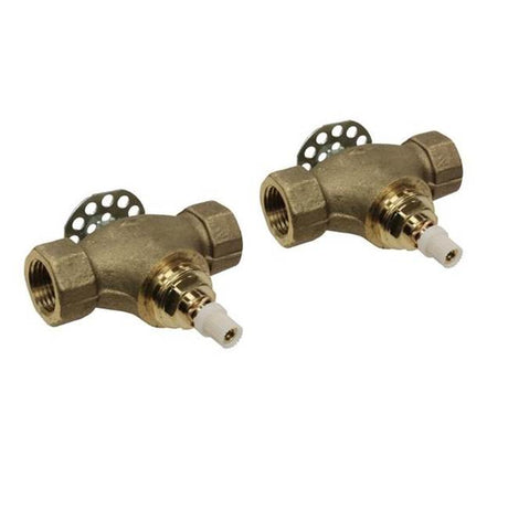 Rohl - 1/2'' Valve Roughs For Wall Mount Cross Set - Unfinished