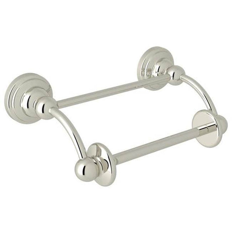 Rohl - EdwardianE Toilet Paper Holder With Lift Arm - Polished Nickel