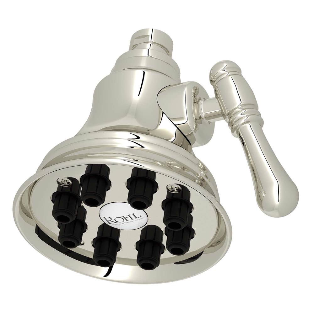 Rohl - 4'' Multi-Function Showerhead - Polished Nickel