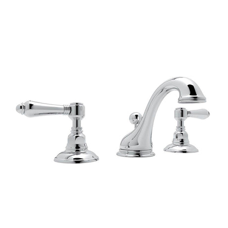 Rohl - Acqui Widespread Lavatory Faucet With Low Spout - Polished Chrome