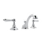Rohl - Acqui Widespread Lavatory Faucet With Low Spout - Polished Chrome