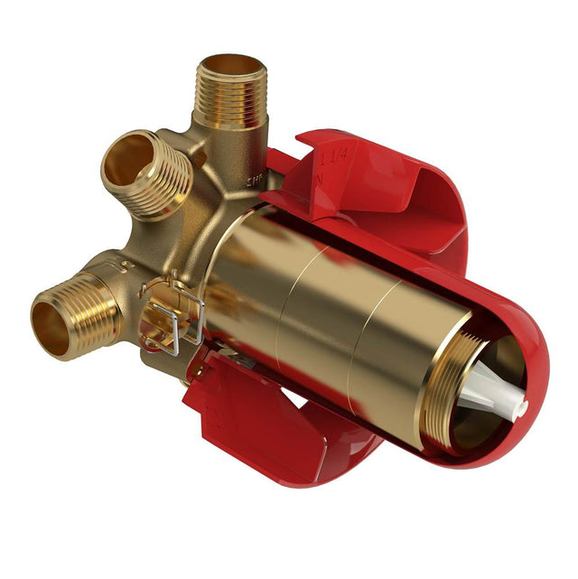 Rohl - 1/2'' Therm & Pressure Balance Rough-in Valve With up to 5 Functions - Unfinished