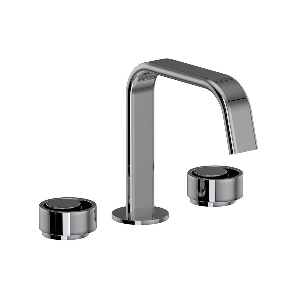 Rohl - EclissiE Widespread Lavatory Faucet With U-Spout - Polished Chrome
