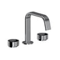Rohl - EclissiE Widespread Lavatory Faucet With U-Spout - Polished Chrome