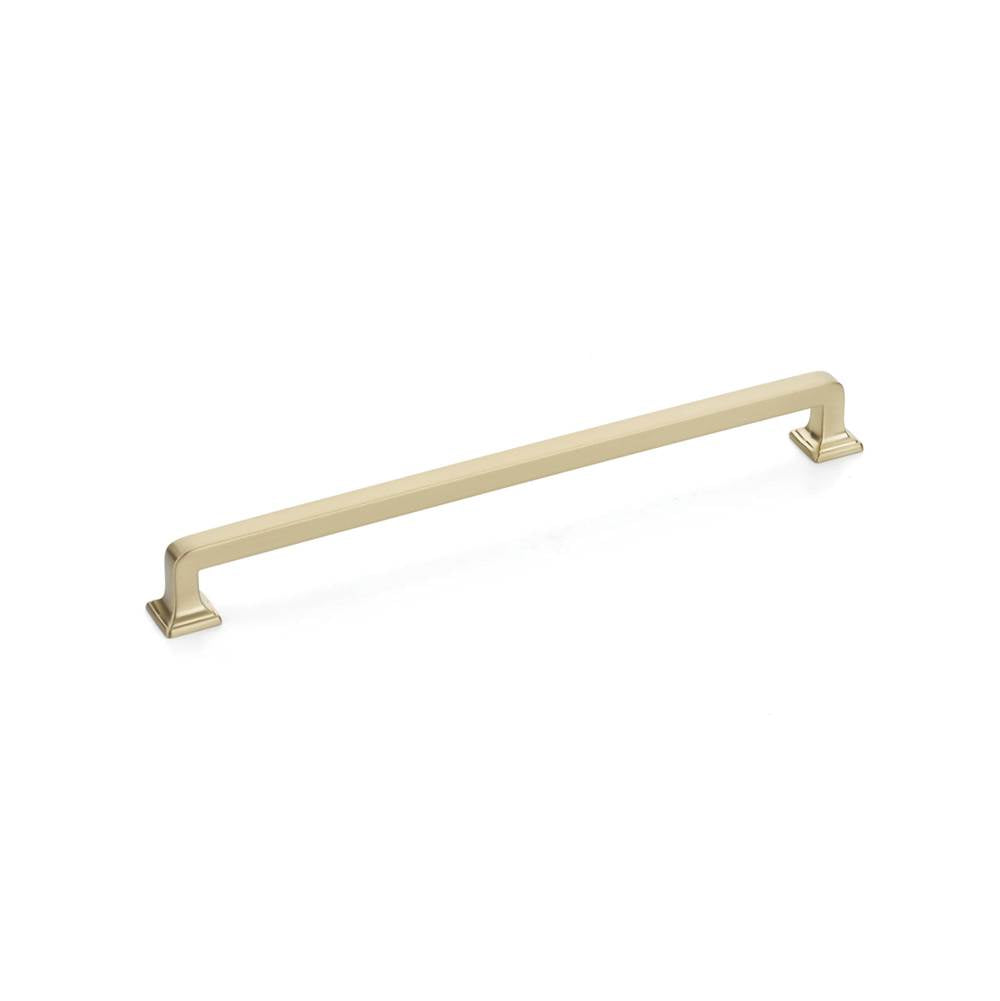Schaub And Company - Pull, Signature Satin Brass, 10'' cc - Signature Satin Brass