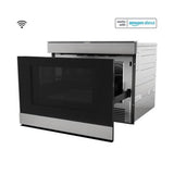 Sharp - 24'' / 1.4 CF Flat Panel Microwave Drawer, Convection, Wi-Fi - Stainless