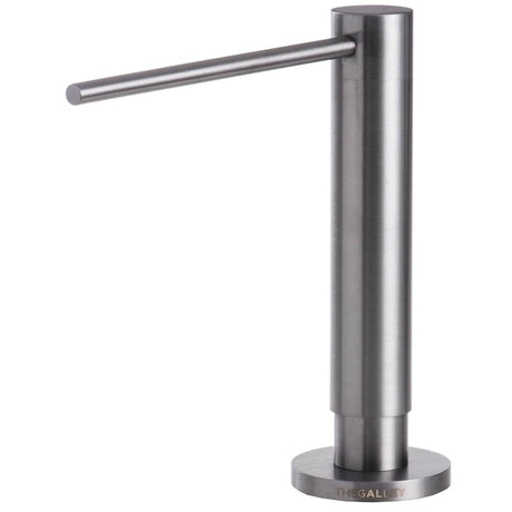 The Galley - Ideal Soap Dispenser in PVD Gun Metal GrayE Finish Stainless Steel - PVD Gun Metal Gray