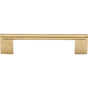Top Knobs - Princetonian Bar Pull 5 1/16 Inch (c-c) Honey Bronze - Honey Bronze