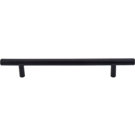 Top Knobs - Hopewell Bar Pull 6 5/16 Inch (c-c) Flat Black - Flat Black