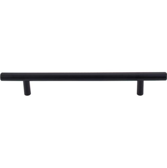 Top Knobs - Hopewell Bar Pull 6 5/16 Inch (c-c) Flat Black - Flat Black