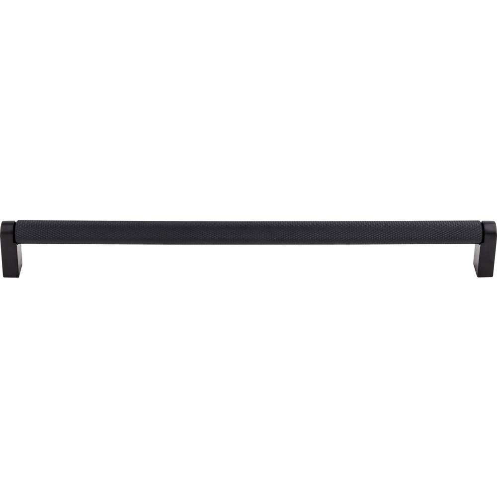Top Knobs - Amwell Bar Pull 26 15/32 Inch (c-c) Flat Black - Flat Black