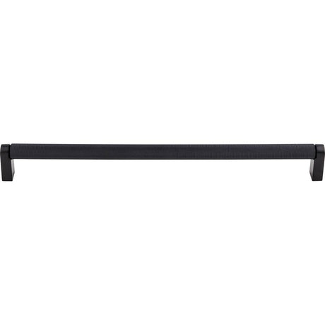 Top Knobs - Amwell Bar Pull 26 15/32 Inch (c-c) Flat Black - Flat Black