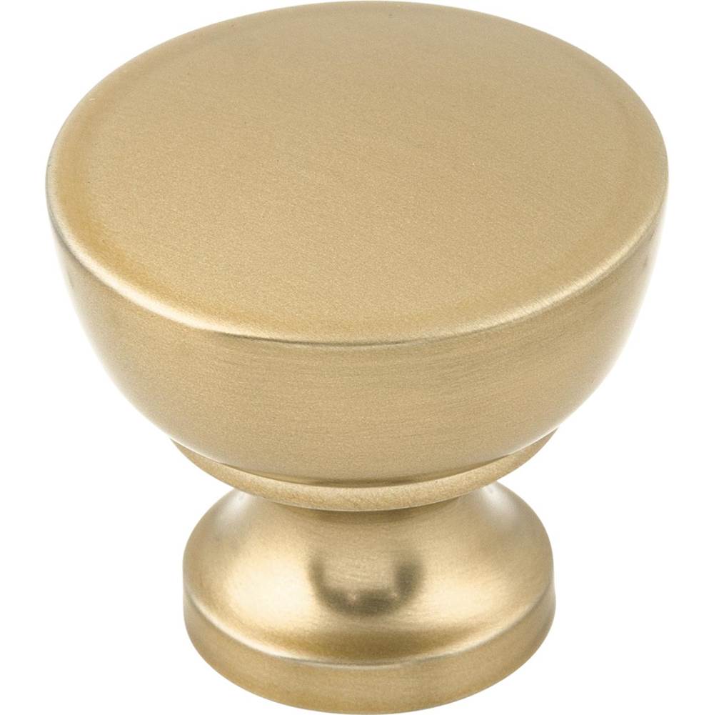 Top Knobs - Bergen Knob 1 1/4 Inch Honey Bronze - Honey Bronze