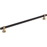 Top Knobs - Bit Pull 12 Inch (c-c) Flat Black and Honey Bronze