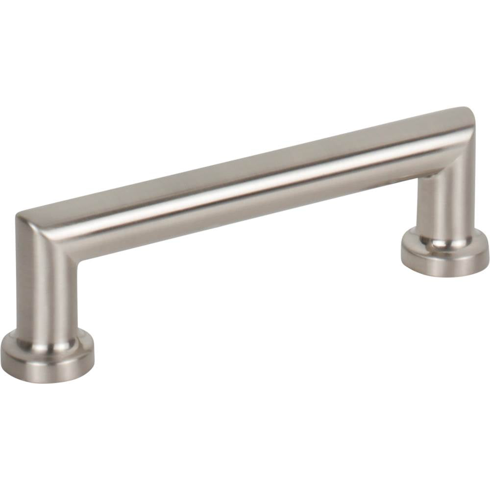 Top Knobs - Morris Pull 3 3/4 Inch (c-c) Brushed Satin Nickel - Brushed Satin Nickel
